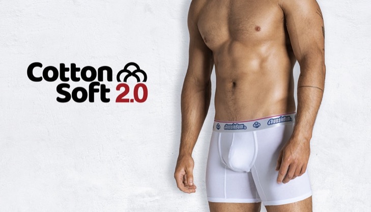 Boxerky AussieBum CottonSoft 2.0 White2 - kópia_729px